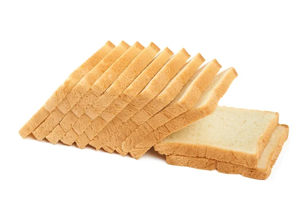 Wit brood voor Toast — Stockfoto