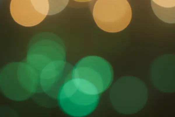 Gröna och gula lampor — Stockfoto