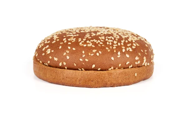 Panino scuro hamburger — Foto Stock