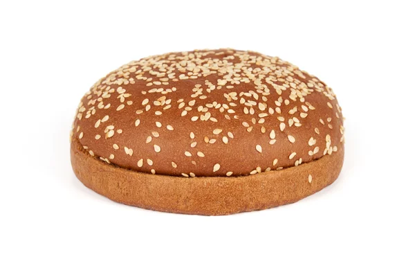Donkere broodje voor hamburger — Stockfoto