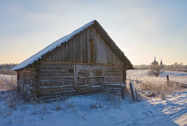 Volgoverkhovye dorp in Rusland — Stockfoto