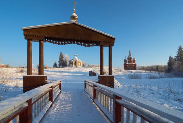 La sorgente del Volga — Foto Stock