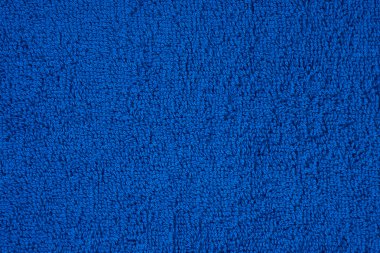 koyu mavi terry havlu