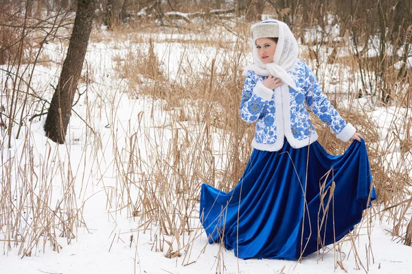 Russian young woman — Stock Photo, Image