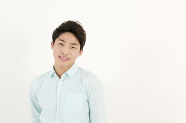 Asya yakışıklı erkek öğrenci