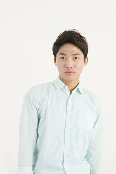 Asiático bonito estudante masculino — Fotografia de Stock