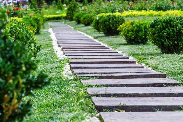 Park pad buiten — Stockfoto