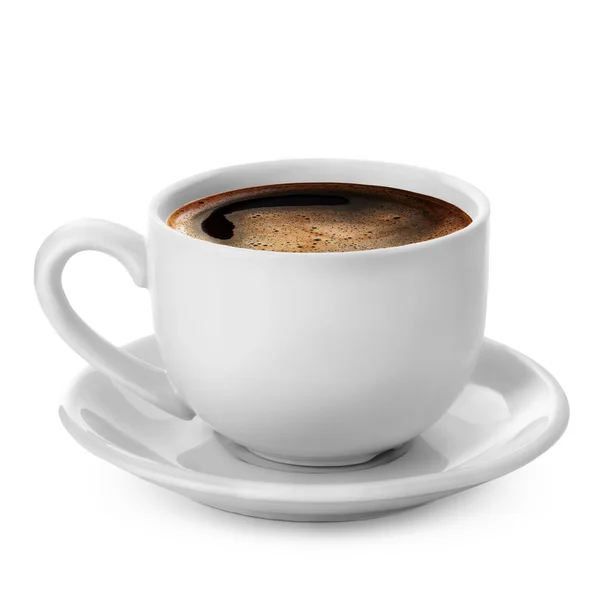 Απομονωμένη κούπα καφέ — Φωτογραφία Αρχείου