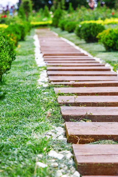 Park pad buiten — Stockfoto