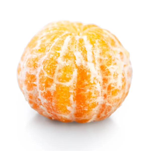 Mandarine isoliert auf weiß — Stockfoto