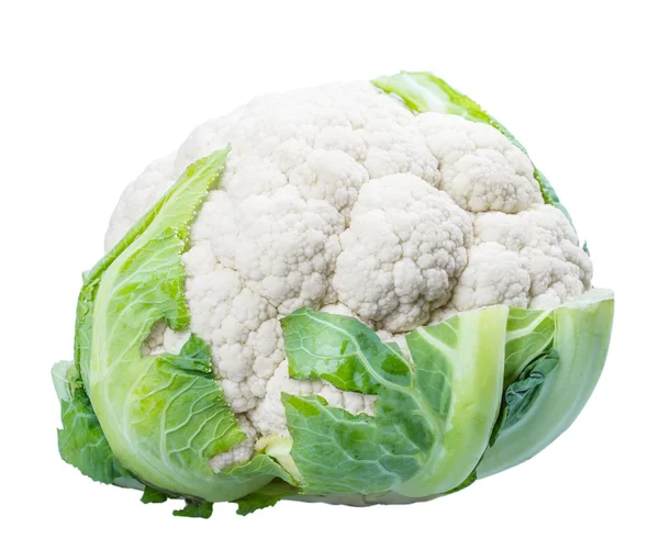 Cauliflower isolated on white background — Stock Photo, Image