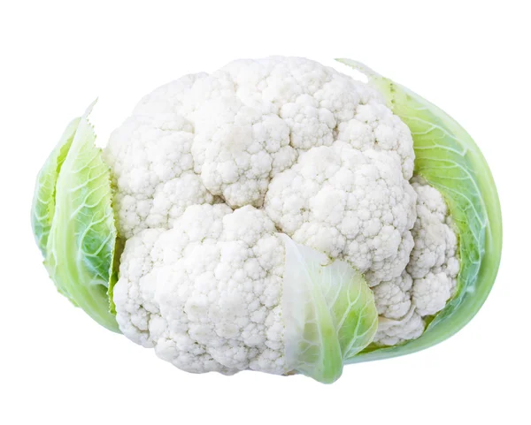 Cauliflower isolated on white background — Stock Photo, Image