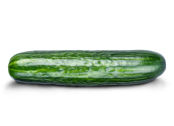 Cucumber isolated on white — Stock Photo, Image