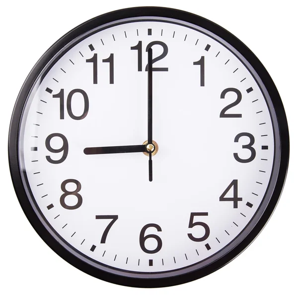 Reloj en blanco — Foto de Stock