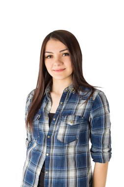 Ekose gömlek kadın