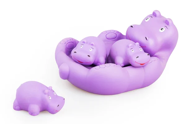 Hippo speelgoed — Stockfoto