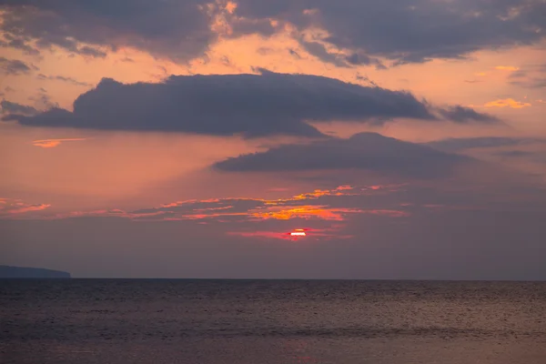 Sunrise at sea — Stock Photo, Image