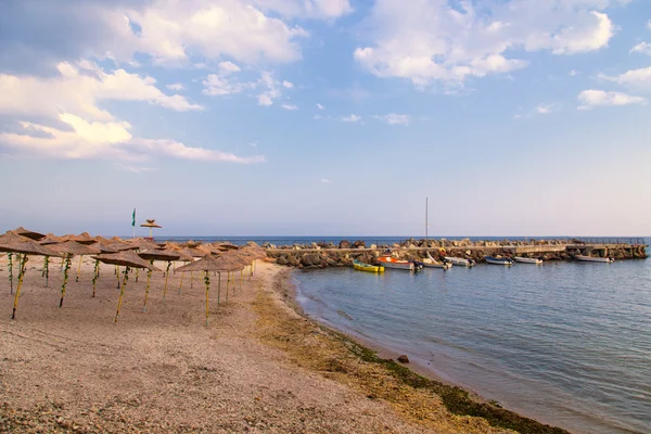 Meer Sonnenschirm — Stockfoto