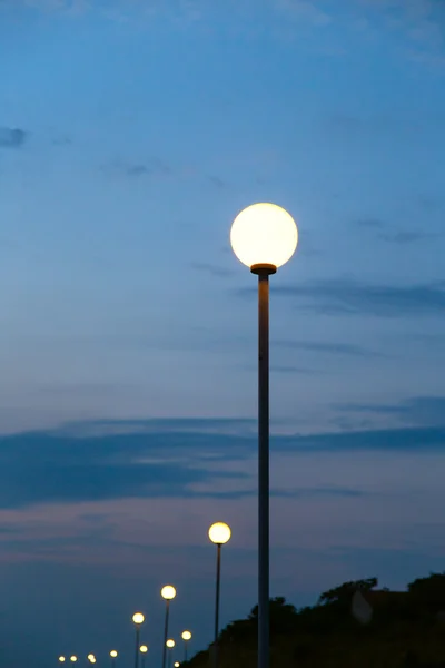 Sky lampa — Stock fotografie