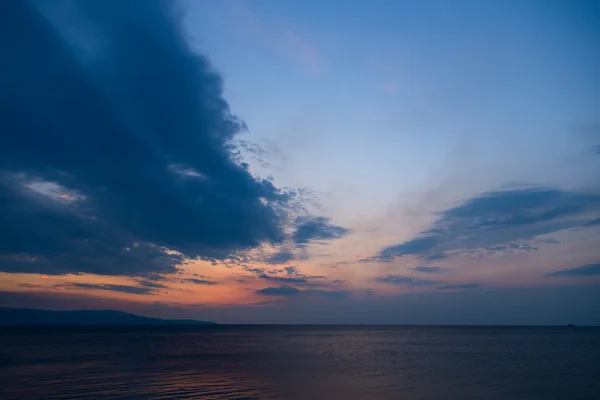 Sunset at sea — Stock Photo, Image