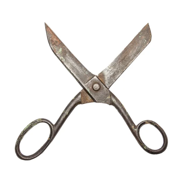 Old rusty scissors — Stock Photo, Image