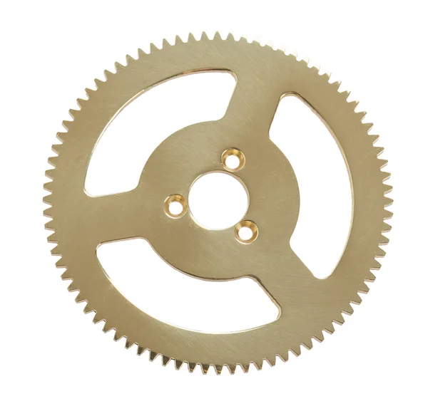 Gear on white — Stock Photo, Image