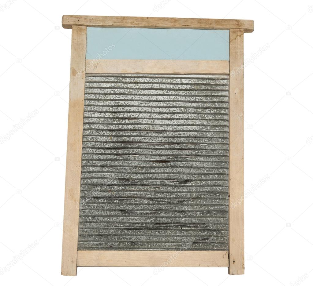 Washboard on white Stock Photo by ©dmitriykp 56536991