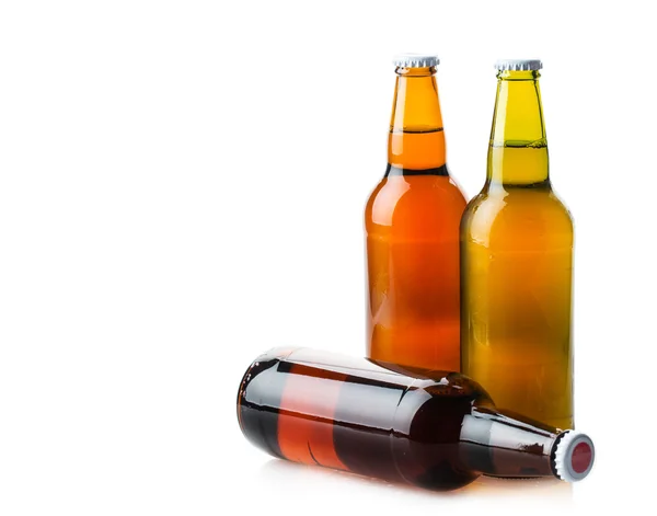 Beer bottle brown — Stock Photo, Image