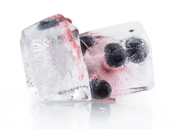 Ledové bobule borůvkový — Stock fotografie