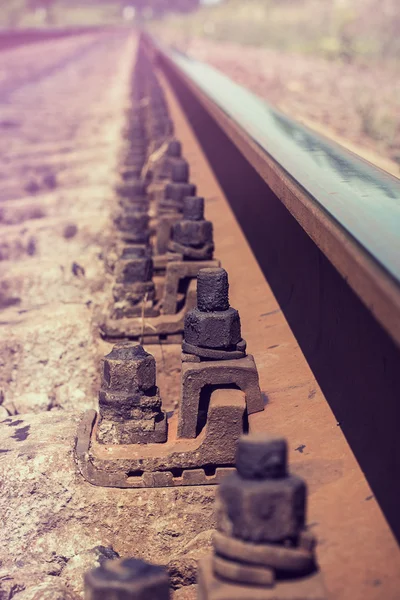 Demiryolu demiryolu — Stok fotoğraf