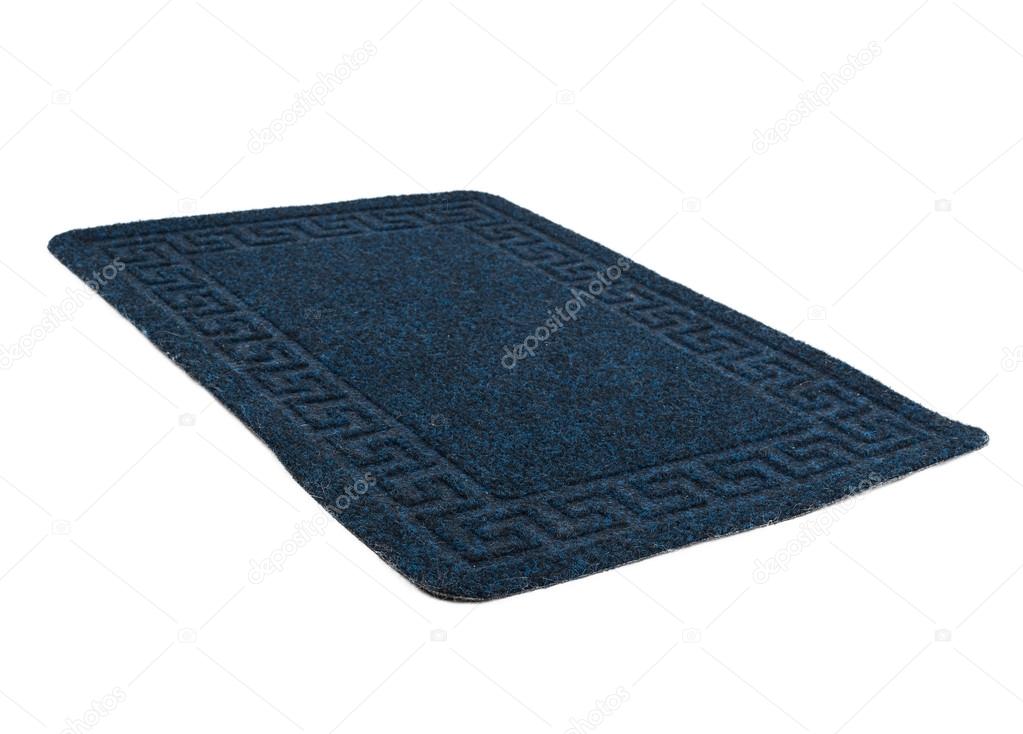 blue carpet Isolated 