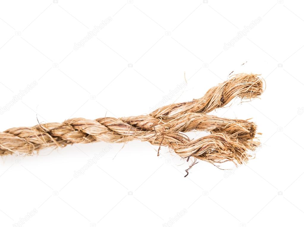 torn rope