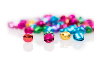 Renkli Noel çanları