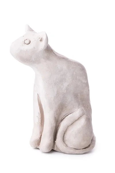 Cat toy clay — Stock Photo, Image