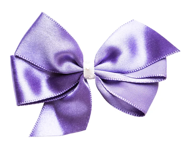 Purple red bow — Stock Photo, Image