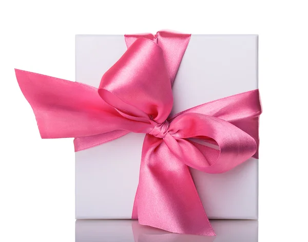 White gift box — Stock Photo, Image