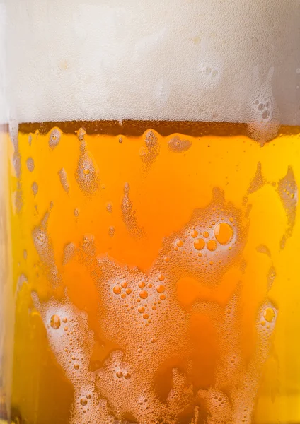 美味啤酒的泡沫 — 图库照片