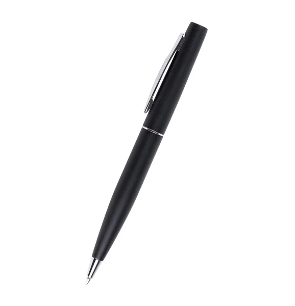 Zwarte Kladblok pen — Stockfoto