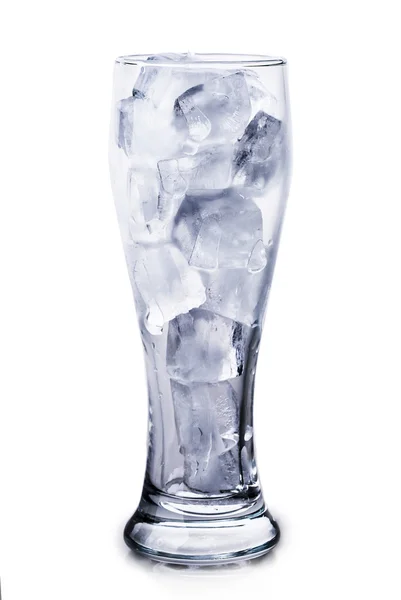 Eiswürfel im Glas — Stockfoto