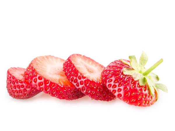 근접 촬영에 다진된 딸기 — 스톡 사진