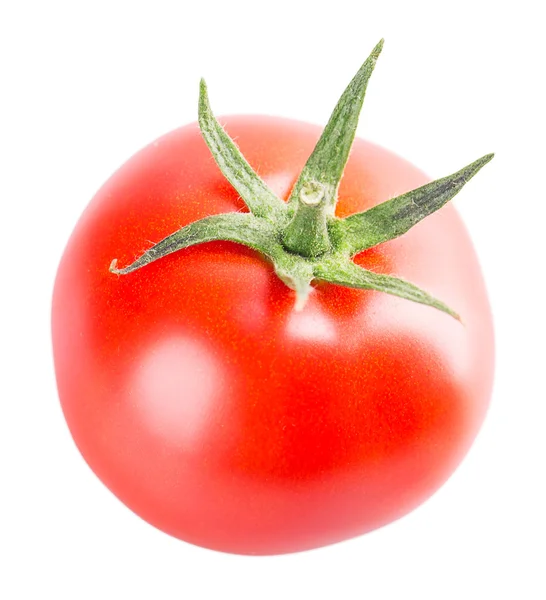 Fresh tomato on white background — Stock Photo, Image