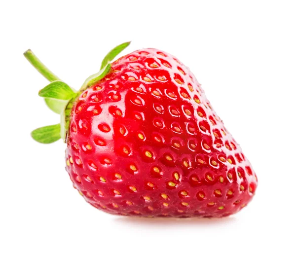 Beautiful ripe strawberry in closeup — Stock Photo, Image