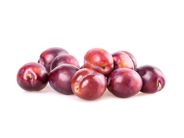 Ripe plums in closeup — Stock Photo, Image