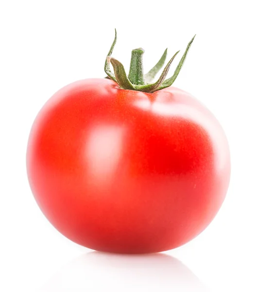 Fresh tomato on white background — Stock Photo, Image