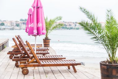 Deniz şezlong Yeşiller