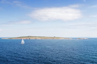 gökyüzü deniz yelken