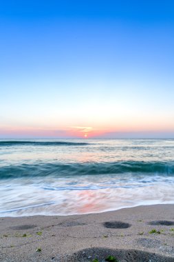 deniz gökyüzü günbatımı