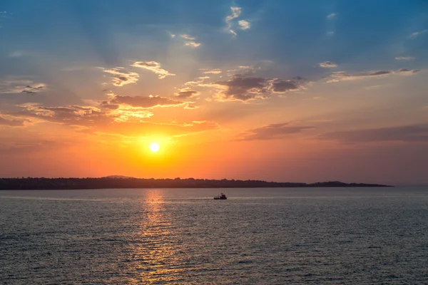 Sea sky sunset — Stock Photo, Image