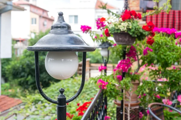 Pouliční lampy květ — Stock fotografie