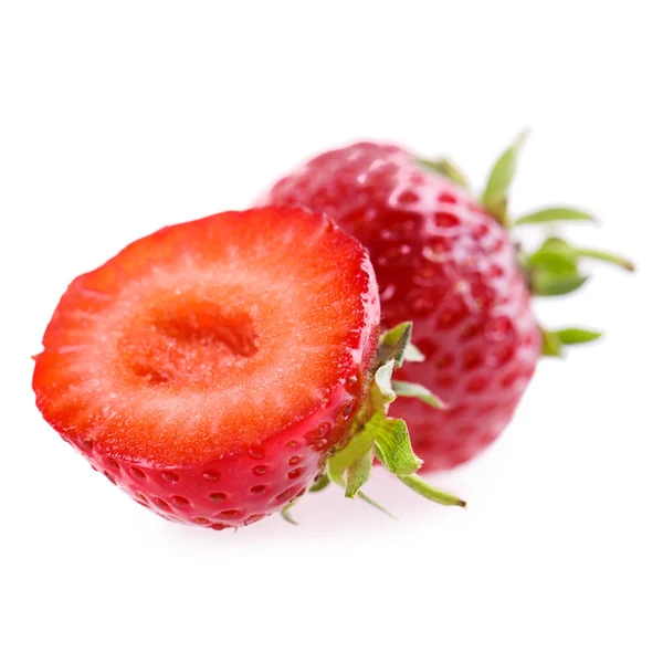 Strawberry slice — Stock Photo, Image